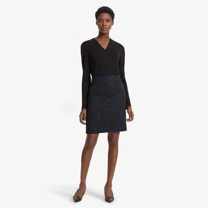 MM LaFleur Noho Skirt in Brush Jacquard - EUC